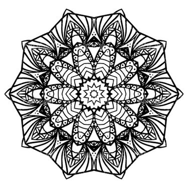 وکتور برداری طرح تتو همراه با طرح خالکوبی و گل و بوته سیاه قلم