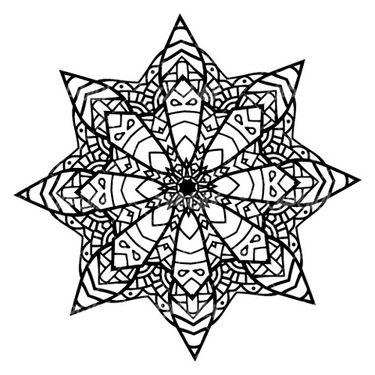 وکتور برداری طرح تتو همراه با طرح خالکوبی و گل و بوته سیاه قلم