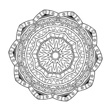 وکتور برداری طرح تتو همراه با طرح خالکوبی و گل و بوته سیاه قلم