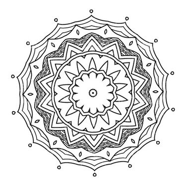 وکتور برداری طرح گل و بوته همراه با طرح خالکوبی و گل و بوته سیاه قلم