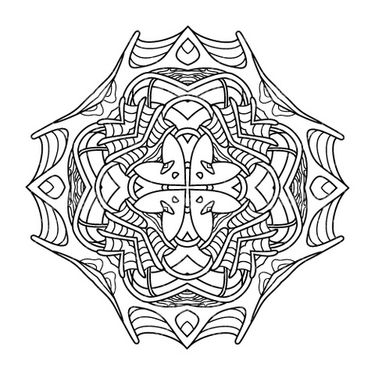 وکتور برداری طرح گل و بوته همراه با طرح خالکوبی و گل و بوته سیاه قلم