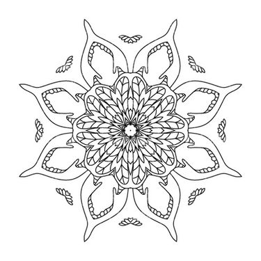 وکتور برداری تتو همراه با طرح خالکوبی و گل و بوته سیاه قلم