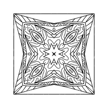 وکتور برداری تتو همراه با طرح خالکوبی و گل و بوته سیاه قلم