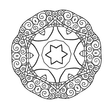 وکتور برداری تتو همراه با طرح خالکوبی و گل و بوته سیاه قلم