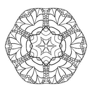 وکتور برداری تتو همراه با طرح خالکوبی و گل و بوته سیاه قلم