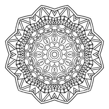 وکتور برداری تتو همراه با طرح خالکوبی و گل و بوته سیاه قلم