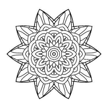 وکتور برداری تتو همراه با طرح خالکوبی و گل و بوته سیاه قلم