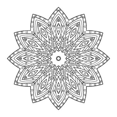 وکتور برداری تتو همراه با طرح خالکوبی و گل و بوته سیاه قلم