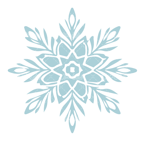 وکتور برداری المان برف همراه با آرم برف و نماد برف