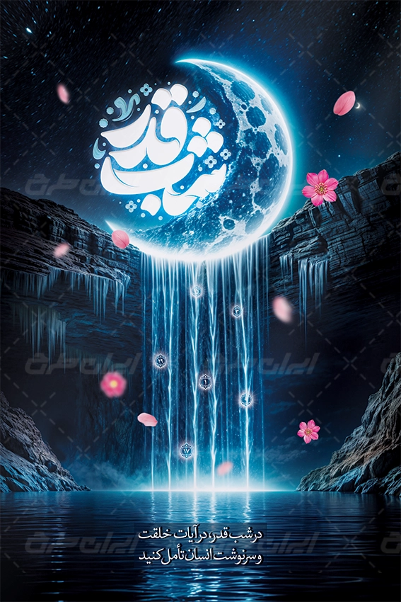 طرح لایه باز پوستر شب قدر